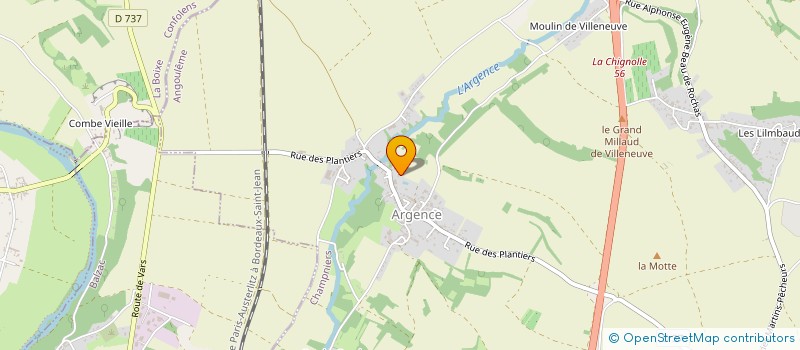 localisation de l'entreprise CUMA ESPOIR 2000  CHAMPNIERS