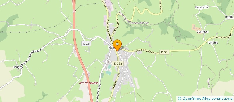 localisation de l'entreprise CUMA FERTI COMPOST à NEULISE