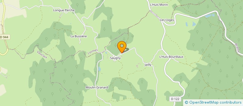 localisation de l'entreprise CUMA FORESTIERE DU NIVERNAIS MORVAN à GACOGNE
