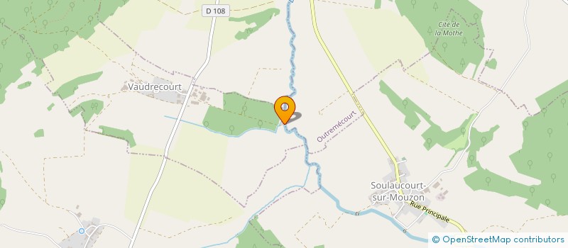 localisation de l'entreprise CUMA G.R ENERGIES à VAUDRECOURT