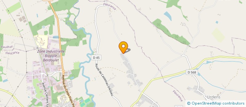 localisation de l'entreprise CUMA GUILHAMON  FLEURANCE