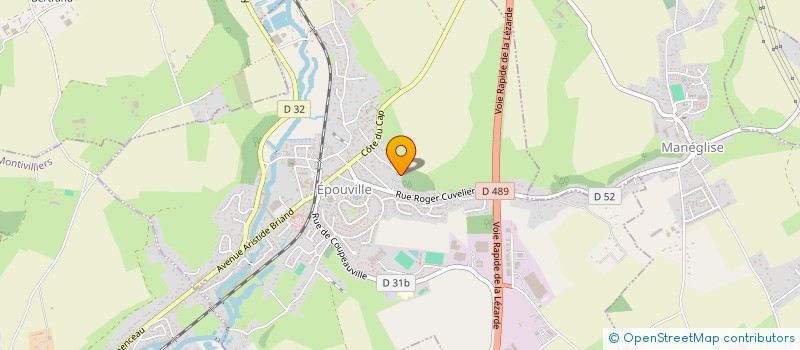 localisation de l'entreprise CUMA HERMES  MANEGLISE