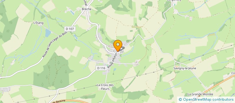 localisation de l'entreprise CUMA L'ARABIE A CURGY  CURGY