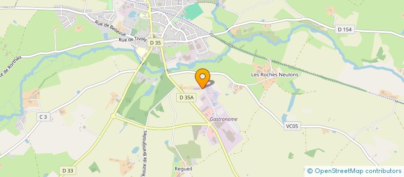 localisation de l'entreprise CUMA L ARGENCIE  NUEIL-LES-AUBIERS