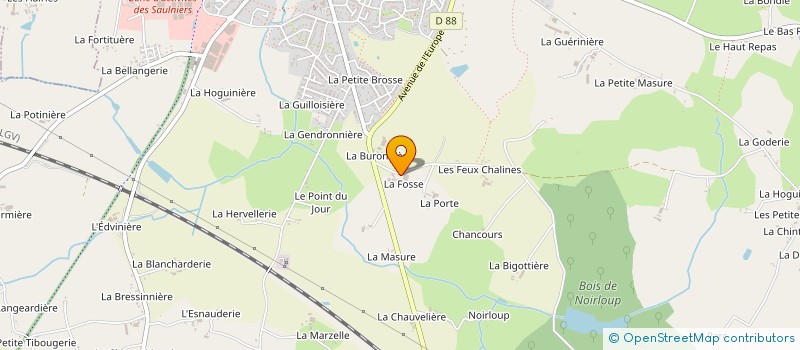 localisation de l'entreprise CUMA L ARGENTREENNE à ARGENTRE-DU-PLESSIS