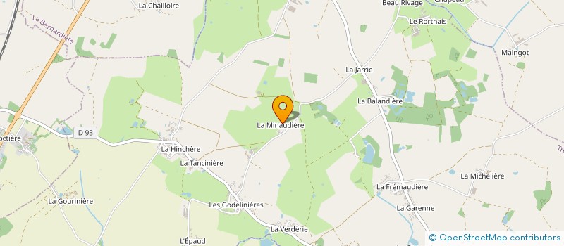 localisation de l'entreprise CUMA L'ASSON à TREIZE-SEPTIERS