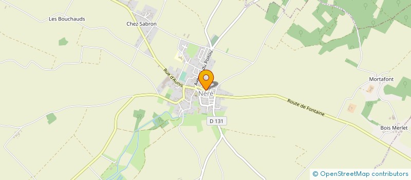 localisation de l'entreprise CUMA L'AVENIR  NERE