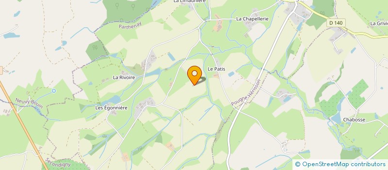 localisation de l'entreprise CUMA L AZALLONNY ALLONNE à ALLONNE