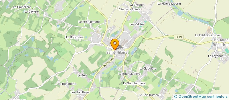 localisation de l'entreprise CUMA L ENROULEUSE  RIVES-DU-FOUGERAIS