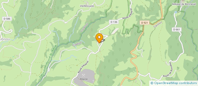 localisation de l'entreprise CUMA L'ESPALIONNAISE  ESPALION