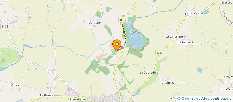 localisation de l'entreprise CUMA L'ESPERANCE à BAZOGES-EN-PAILLERS