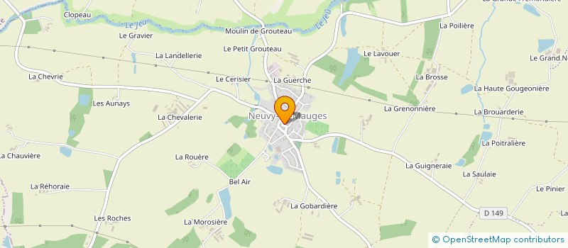 localisation de l'entreprise CUMA L ESPERANCE à CHEMILLE-EN-ANJOU