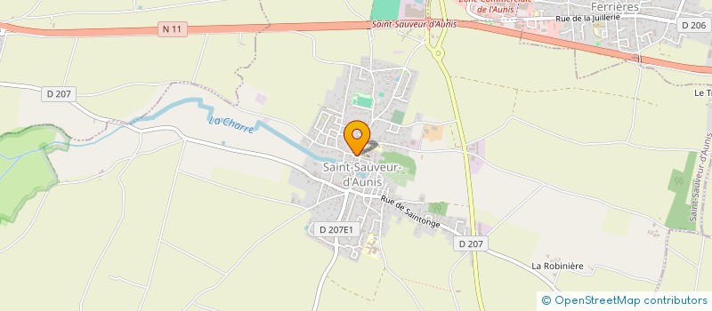 localisation de l'entreprise CUMA L'ESPERANCE  LE GUE D'ALLERE