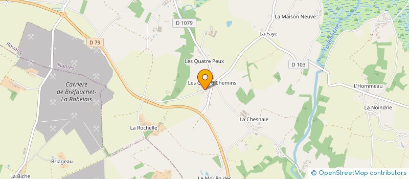 localisation de l'entreprise CUMA L ESPOIR DE ROUANS  ROUANS