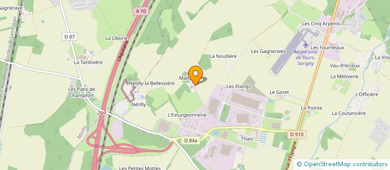 localisation de l'entreprise CUMA L ETOILE  SORIGNY