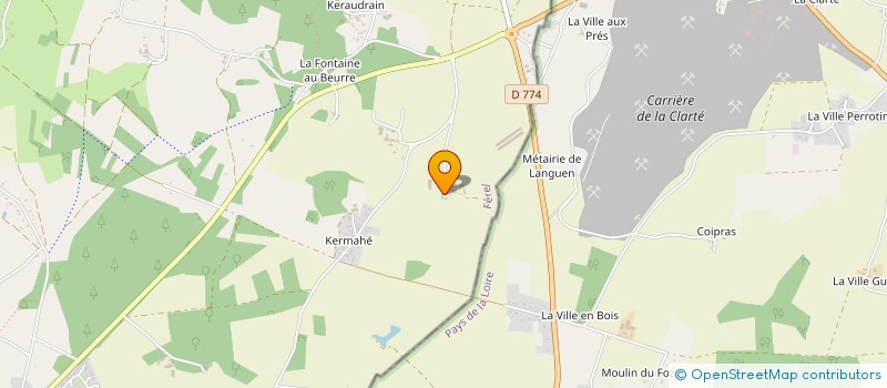 localisation de l'entreprise CUMA L'ETOILE à FEREL