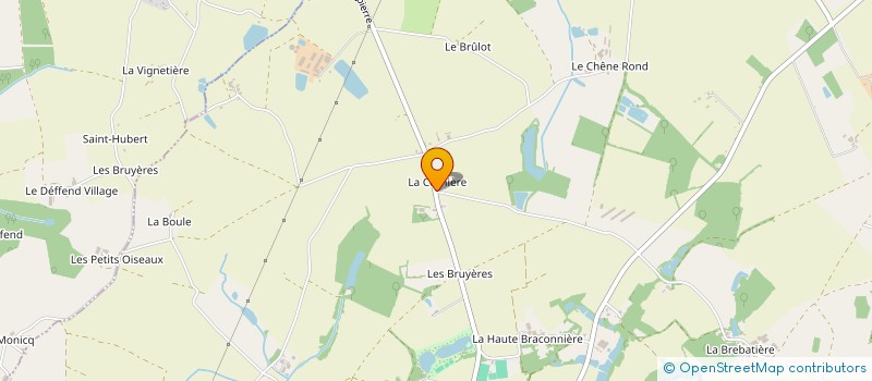 localisation de l'entreprise CUMA L INNOVATION  DOMPIERRE-SUR-YON