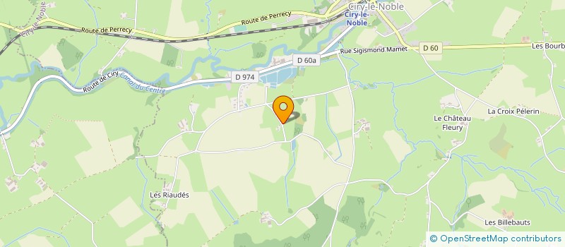 localisation de l'entreprise CUMA L ORDON  SAINT-ROMAIN-SOUS-VERSIGNY