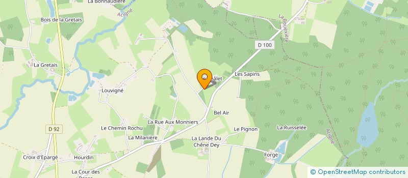 localisation de l'entreprise CUMA L UNION à ACIGNE