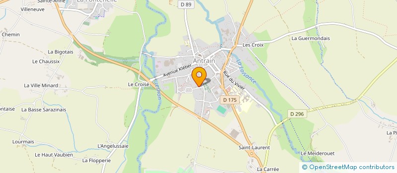 localisation de l'entreprise CUMA LA BELLE VUE  BAZOUGES-LA-PEROUSE