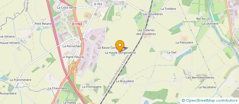 localisation de l'entreprise CUMA LA BIENVENUE à MONTAIGU-VENDEE