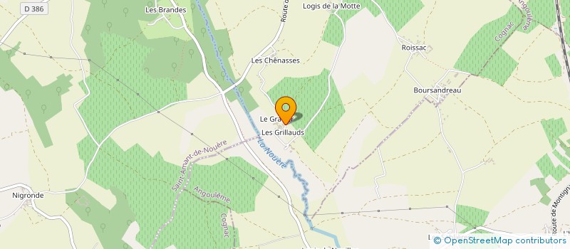 localisation de l'entreprise CUMA LA BONNE CHAUFFE à SAINT GENIS D'HIERSAC