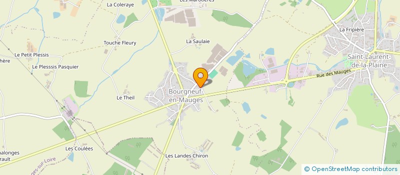 localisation de l'entreprise CUMA LA BONNE ENTENTE à MAUGES-SUR-LOIRE