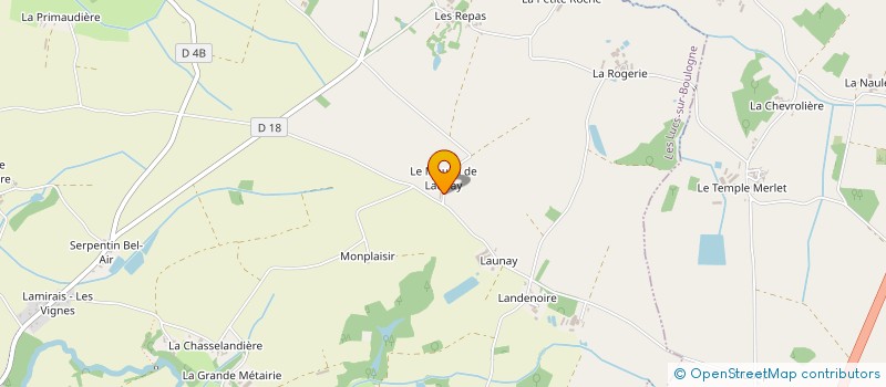 localisation de l'entreprise CUMA LA BOULOGNE  LES LUCS-SUR-BOULOGNE