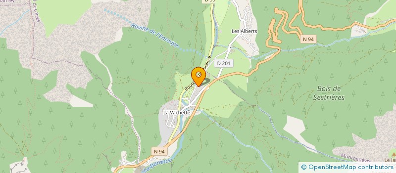 localisation de l'entreprise CUMA LA BRIANCONNAISE  VAL-DES-PRES