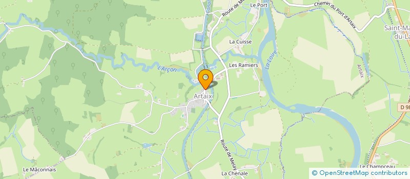 localisation de l'entreprise CUMA LA BRIONNAISE A VARENNE L'ARCONCE à VARENNE L'ARCONCE