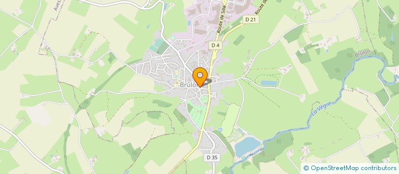 localisation de l'entreprise CUMA LA BRULONNAISE à BRULON