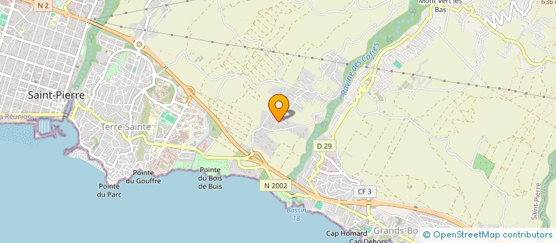 localisation de l'entreprise CUMA LA CAFRINE à SAINT-PIERRE