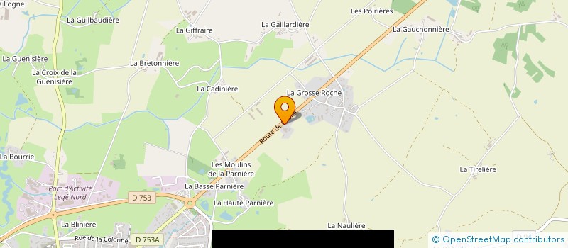 localisation de l'entreprise CUMA LA CAMPAGNARDE  LEGE