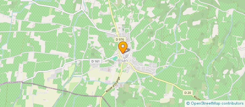 localisation de l'entreprise CUMA LA CHABRETTE VISAN à VISAN