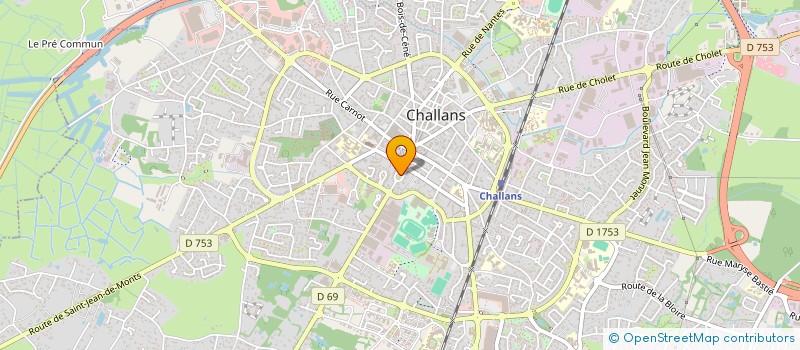 localisation de l'entreprise CUMA LA CHANDELEUR à CHALLANS