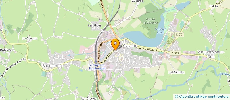 localisation de l'entreprise CUMA LA COLOMBE à COLOMBIER-EN-BRIONNAIS