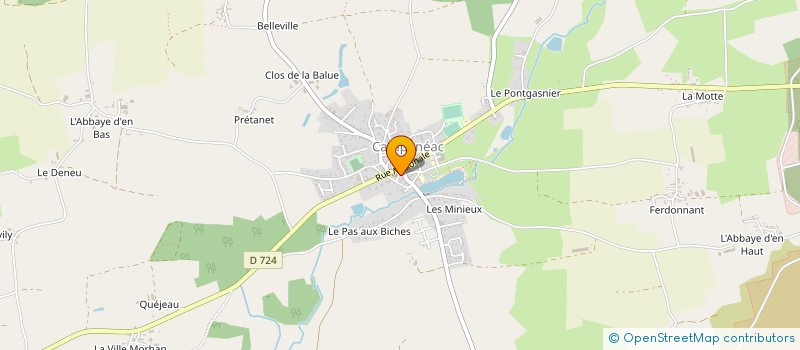 localisation de l'entreprise CUMA LA DIRECTE à PLOERMEL