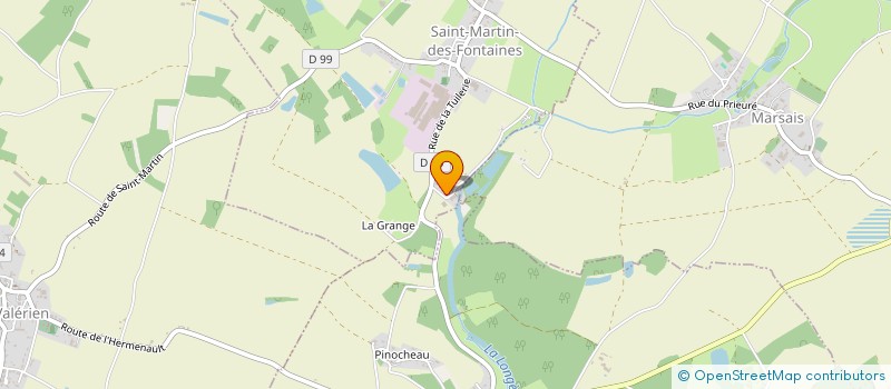 localisation de l'entreprise CUMA LA FEUILLE  SAINT-MARTIN-DES-FONTAINES