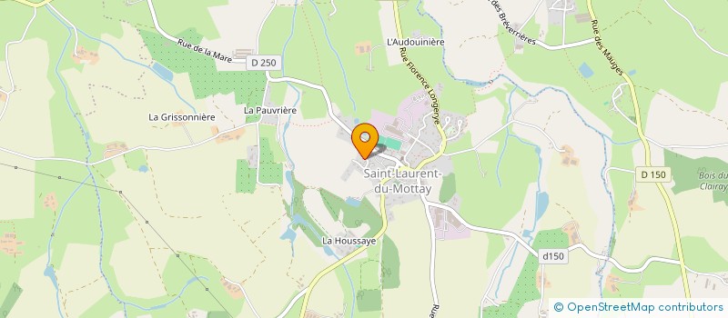 localisation de l'entreprise CUMA LA FLORENCHERE à MAUGES-SUR-LOIRE