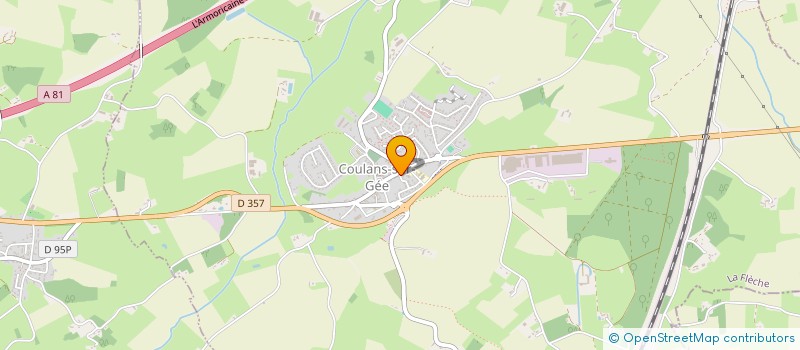 localisation de l'entreprise CUMA LA FONTAINE  CHAUFOUR-NOTRE-DAME