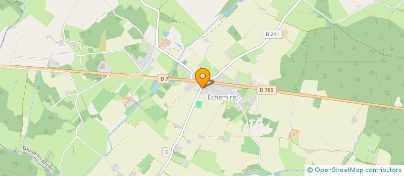 localisation de l'entreprise CUMA LA FRATERNELLE à BAUGE-EN-ANJOU