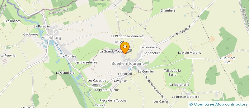 localisation de l'entreprise CUMA LA FRILOUSE à SAINT-AUBIN-LE-DEPEINT