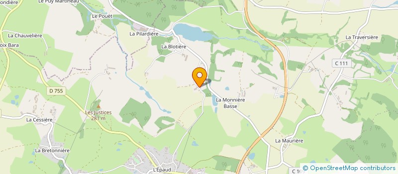 localisation de l'entreprise CUMA LA FRINGALE à SEVREMONT