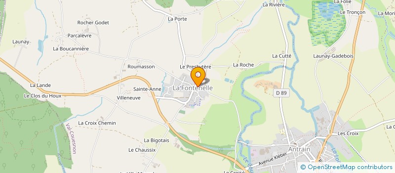 localisation de l'entreprise CUMA LA FUSION RIMOISE  RIMOU