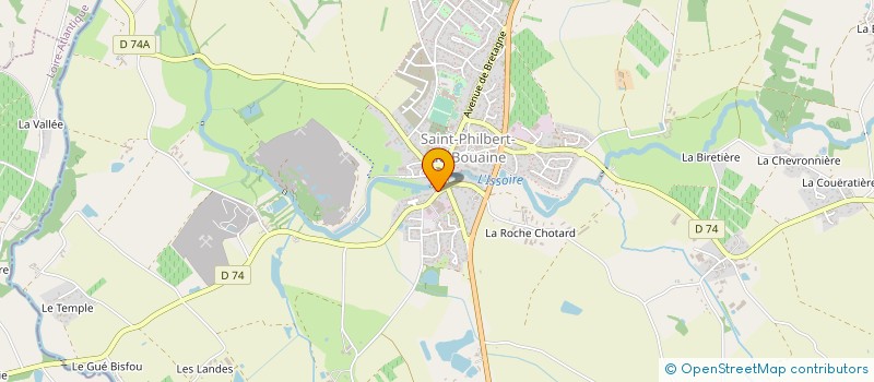 localisation de l'entreprise CUMA LA GERGUE à SAINT-PHILBERT-DE-BOUAINE