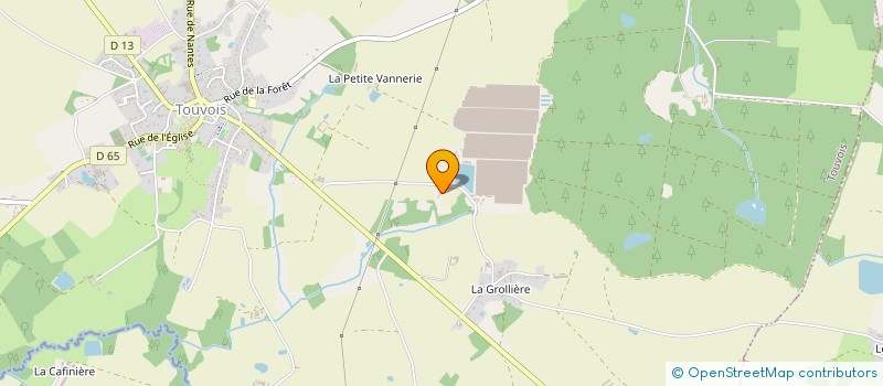 localisation de l'entreprise CUMA LA GITANE à TOUVOIS