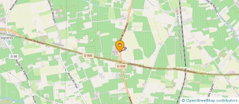 localisation de l'entreprise CUMA LA GUILLAINE  L'ISLE-SUR-LA-SORGUE