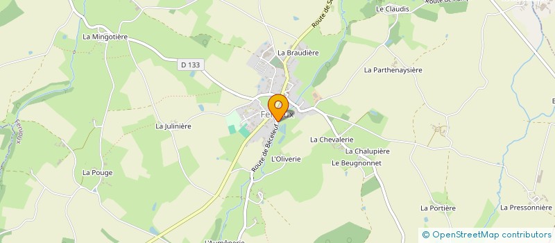 localisation de l'entreprise CUMA LA JARDINIERE à FENIOUX