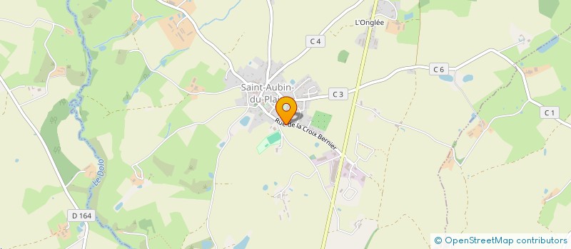 localisation de l'entreprise CUMA LA JOYEUSE DE ST AUBIN DU PLAIN  SAINT-AUBIN-DU-PLAIN