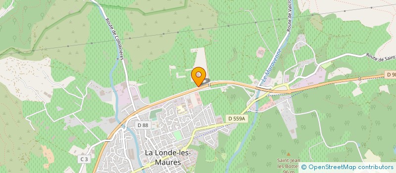 localisation de l'entreprise CUMA LA LONDAISE à LA LONDE LES MAURES